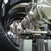 Ligne de faisceau de Positron dans un champ magnétique controlé